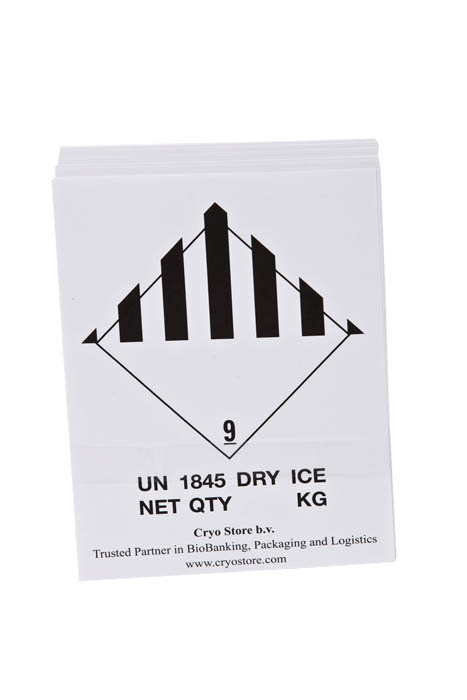 UN-1845 sticker
